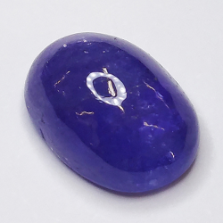 4.75ct Tanzanite cabochon oval 11.4x8.3mm