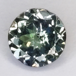 0,98ct Tansanit rundschliff 5x3mm