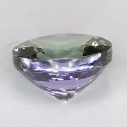 0,98ct Tansanit rundschliff 5x3mm