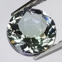 0,98ct Tansanit rundschliff 5x3mm