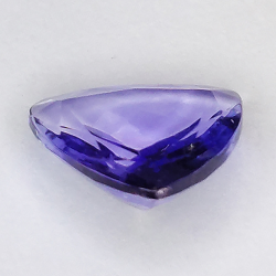 1.26ct Tanzanite trilliant cut 7.5x7.5mm