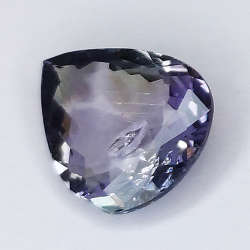 1.96ct Tanzanite pear cut 9.6x8.2mm