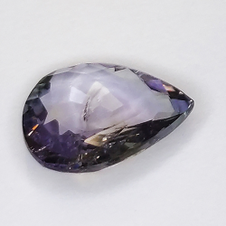 1,96ct Tanzanite coupe poire 9,6x8,2mm