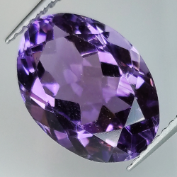 Amethyst oval cut 14.00x10.00mm 4pz