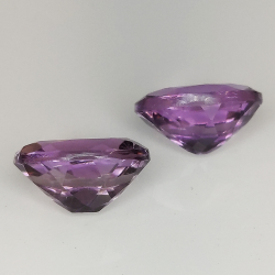 Amethyst oval cut 10.00x8.00mm 4pcs