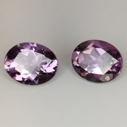 Amethyst oval cut 10.00x8.00mm 4pcs