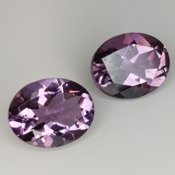 Amethyst oval cut 10.00x8.00mm 4pcs