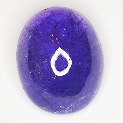 21,62ct Tanzanite cabochon ovale 18x12mm