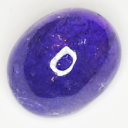 21,62ct Tanzanite cabochon ovale 18x12mm