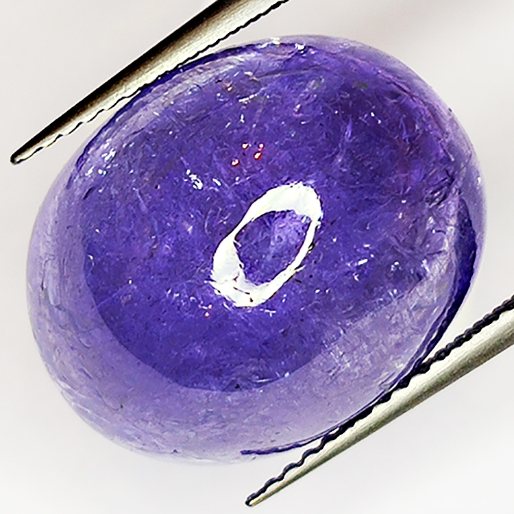 21,62ct Tanzanite cabochon ovale 18x12mm