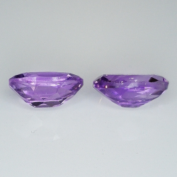 Amethyst oval cut 9.00x7.00mm 6pcs