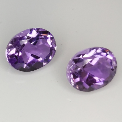 Amethyst oval geschnitten 9.00x7.00mm 10St