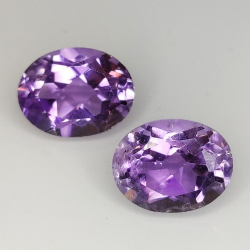 Amethyst oval geschnitten 9.00x7.00mm 10St