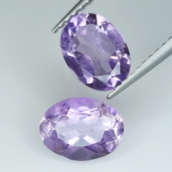 Amethyst oval geschnitten 8.00x6.00mm 5St