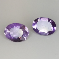 Amethyst oval geschnitten 8.00x6.00mm 5St