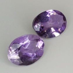 Amethyst oval geschnitten 8.00x6.00mm 5St