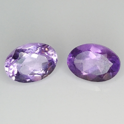 Amethyst oval geschnitten 7.00x5.00mm 10St