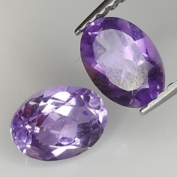 Amethyst oval cut 7.00x5.00mm 10pcs