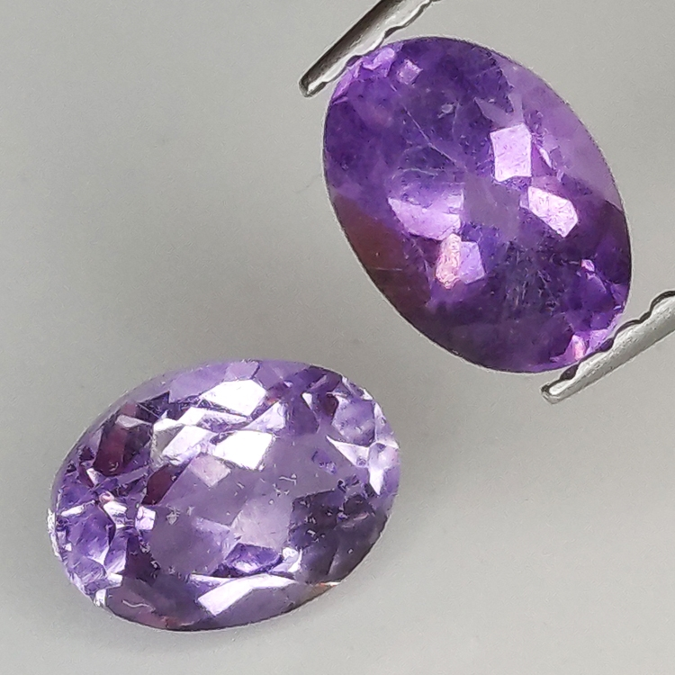 Amethyst oval cut 7.00x5.00mm 10pcs