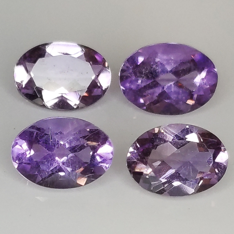 Amethyst oval cut 7.00x5.00mm 5pcs