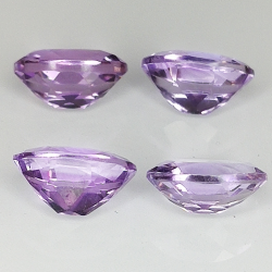 Amethyst oval geschnitten 7.00x5.00mm 5St