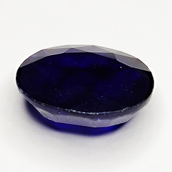 12.90ct Zaffiro Blu taglio ovale 15x13mm