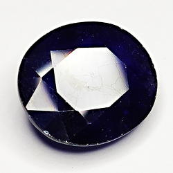 12.90ct Zaffiro Blu taglio ovale 15x13mm