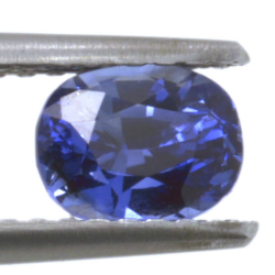 Saphir Bleu 1,17ct Taille Ovale 5,92x4,67