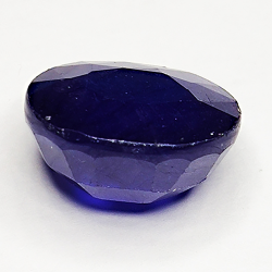 12.10ct Blue Sapphire coupe ovale 14x12mm