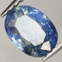 Blue sapphire oval cut 7x5mm 2pz