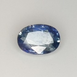 Blue sapphire oval cut 7x5mm 2pz