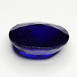 10,75ct Blauer Saphir ovalschliff 14x12mm