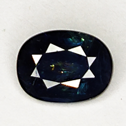 0,99ct Saphir Party oval schliff 6x5mm