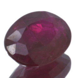 1,24ct Ruby Oval Cut