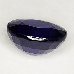 9,87ct Blauer Saphir ovalschliff 12x11mm