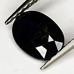 0,88ct Party-Saphir ovalschliff 6x5mm