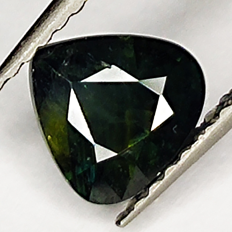 1,37ct Party-Saphir birnenschliff 6x6mm