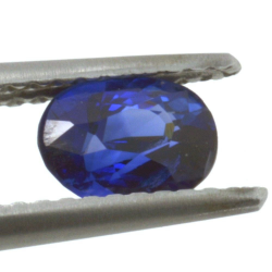 1.01ct Blue Sapphire Oval Cut 6.41x4.98mm