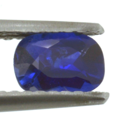 0.64ct Blue Sapphire Oval Cut 6.05x4.42mm