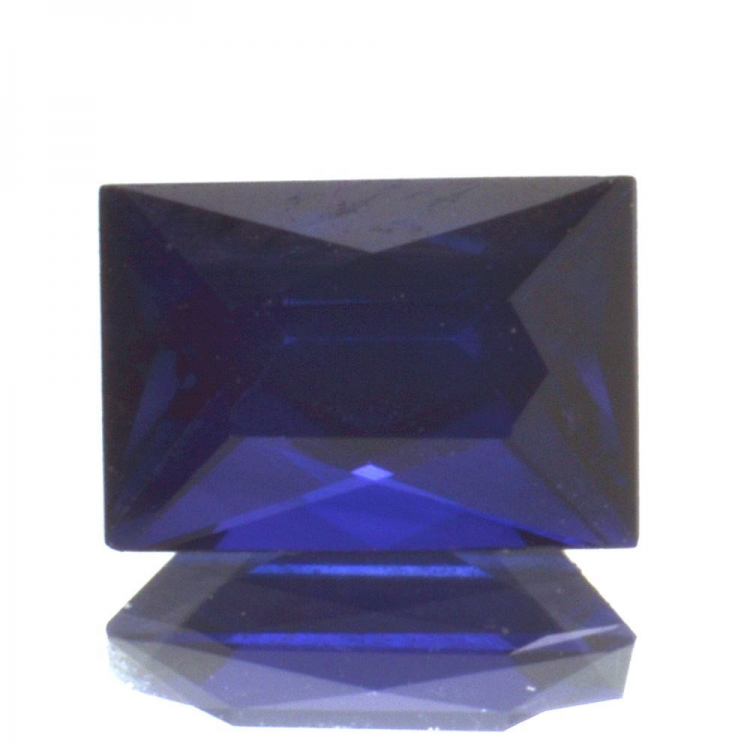 1.14c Blue Sapphire Baguette Cut 6.79x4.74mm