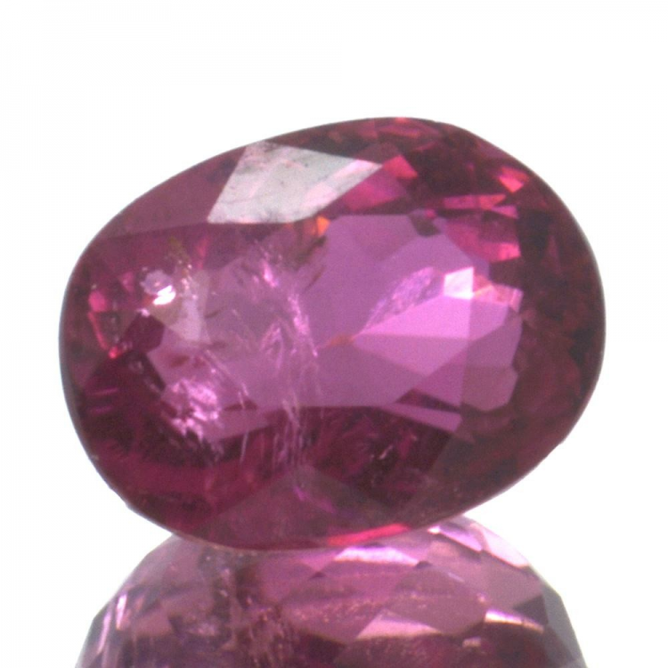 Tourmaline ovale de 1,45 ct, taille 7,57x5,94 mm