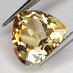 5.73ct Champagne Topaz taglio trillante 11.3x10.7mm