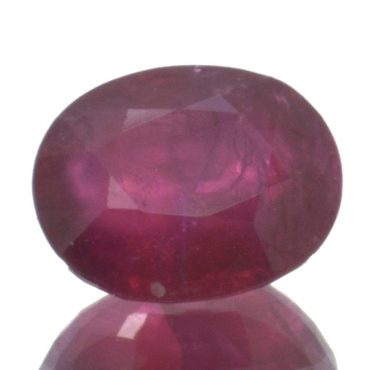 1,88ct Ruby Oval Cut