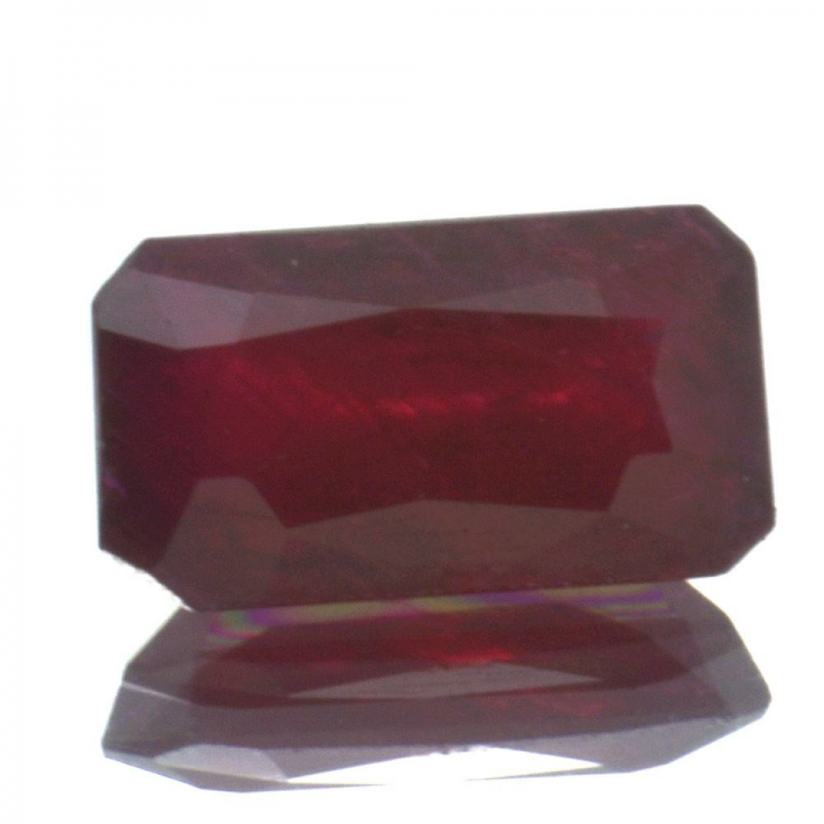 1,23ct Ruby Emerald Cut