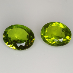 Peridoto talla oval 11x9mm 1pz