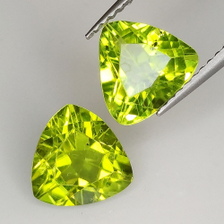 Peridot Trillion Größe 8mm 1pz