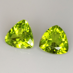 Peridot Trillion Größe 8mm 1pz