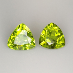 Peridot Trillion Größe 8mm 1pz