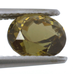 Tourmaline Verdelite 1,84 ct taille ovale 7,82x6,48 mm