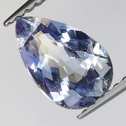 1.02ct Tanzanite taglio pera 8.6x5.5mm